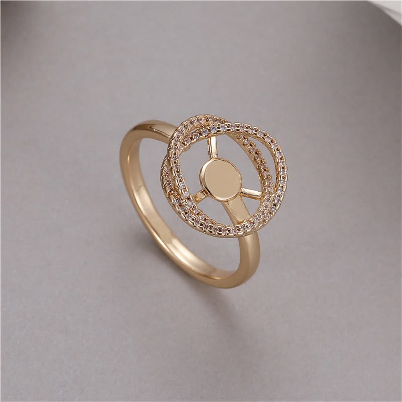 Celestial Orbit Crystal Ring