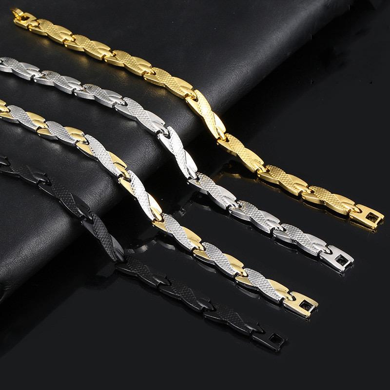 Luxury Men's Figaro Link Bracelet