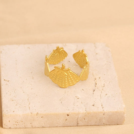 Sun-Kissed Strawberry Garden Ring